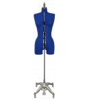 dress form Adjustable Sewing Dress Forms (ADF601, Blue)